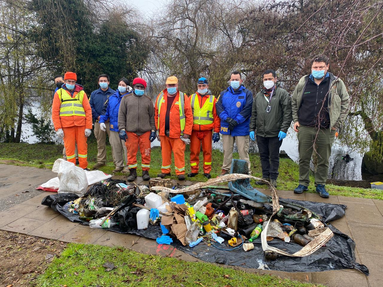 Más De 600 Kilos De Basura Se Recogieron En La Ribera Del Río Calle